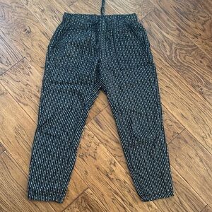 Old Navy 100% cotton Black and White Printed Trousers/Pants